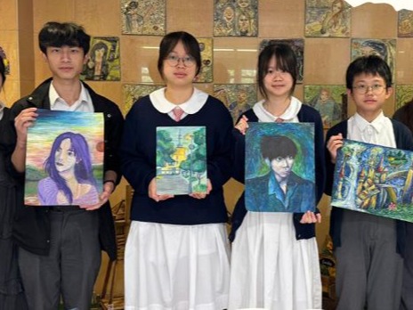 GOLD AWARDS in HONG KONG YOUTH AND CHILDREN'S ART HERITAGE MASTER PAINTING COMPETITION
